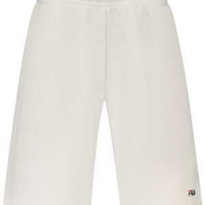 FILA MEN'S WHITE SHORT TRACKSUIT PANTS