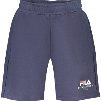 FILA MEN'S BLUE SHORT TRACKSUIT PANTS