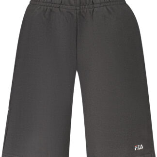 FILA MEN'S BLACK SHORT TRACKSUIT PANTS