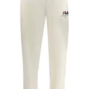 FILA MEN'S LONG WHITE TRACKSUIT PANTS