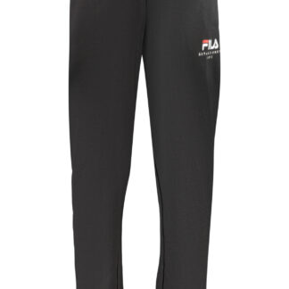 FILA MEN'S BLACK LONG TRACKSUIT PANTS