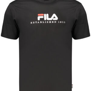 FILA MEN'S SHORT-SLEEVE T-SHIRT BLACK