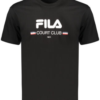 FILA MEN'S SHORT-SLEEVE T-SHIRT BLACK