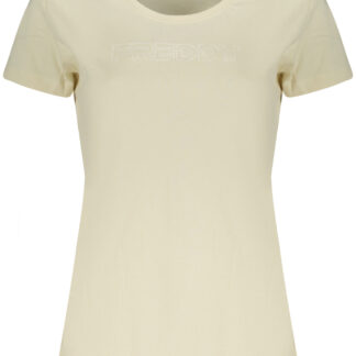 FREDDY WOMEN'S SHORT-SLEEVE T-SHIRT BEIGE