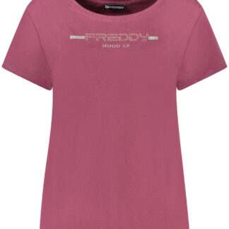FREDDY WOMEN'S PURPLE SHORT-SLEEVE T-SHIRT