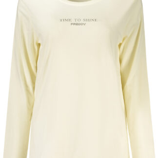 FREDDY WOMEN'S LONG-SLEEVED T-SHIRT WHITE