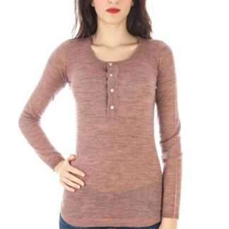 FRED PERRY WOMEN'S PINK SWEATER
