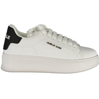 GAELLE PARIS WHITE WOMEN'S SPORTS SHOES