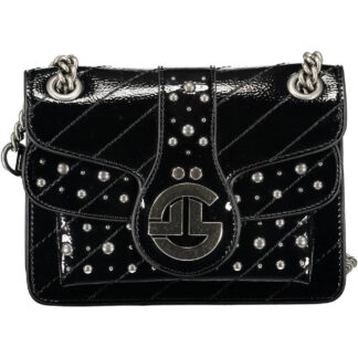 GAELLE PARIS BLACK WOMAN SHOULDER BAG
