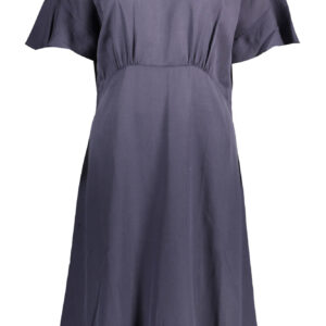 GANT SHORT DRESS WOMAN BLUE