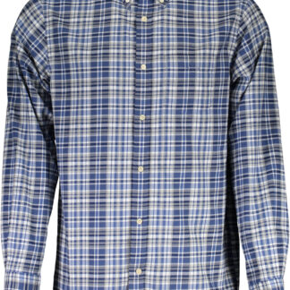 GANT MEN'S BLUE LONG SLEEVE SHIRT