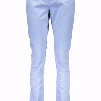 GANT WOMEN'S LIGHT BLUE TROUSERS