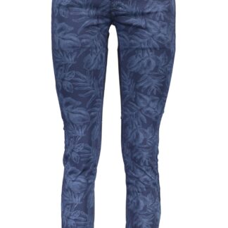 GANT WOMEN'S BLUE TROUSERS