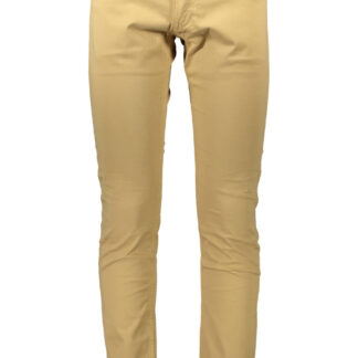 GANT MEN'S BEIGE TROUSERS