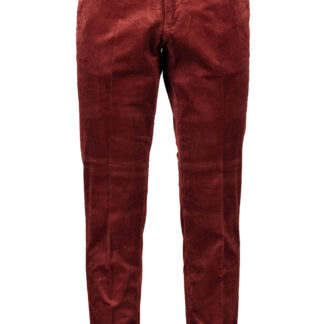 GANT RED MEN'S TROUSERS