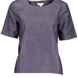 GANT WOMEN'S SHORT SLEEVE T-SHIRT BLUE