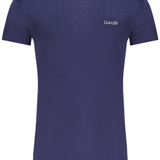 GAUDÌ MEN'S SHORT SLEEVE T-SHIRT BLUE
