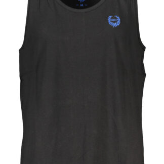 GIAN MARCO VENTURI MEN'S BLACK TANK TOP