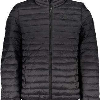 GIAN MARCO VENTURI BLACK MEN'S JACKET