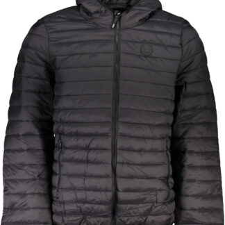 GIAN MARCO VENTURI BLACK MEN'S JACKET