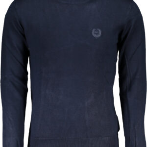 GIAN MARCO VENTURI MEN'S BLUE SWEATER