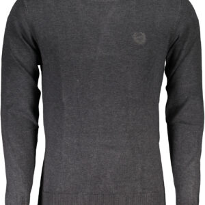 GIAN MARCO VENTURI MEN'S GRAY SWEATER