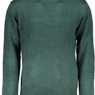 GIAN MARCO VENTURI MEN'S GREEN SWEATER