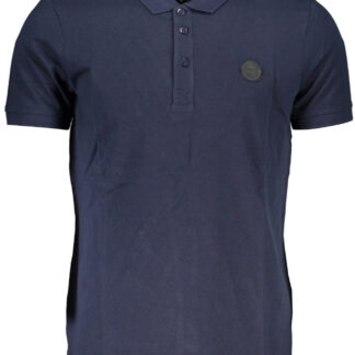 GIAN MARCO VENTURI MEN'S SHORT SLEEVE POLO BLUE