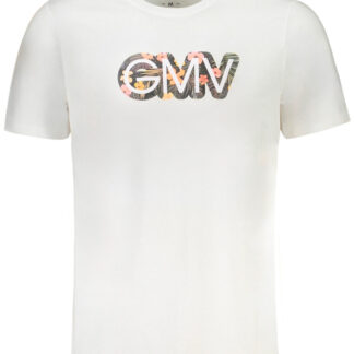 GIAN MARCO VENTURI MEN'S SHORT SLEEVED T-SHIRT WHITE