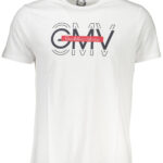 GIAN MARCO VENTURI MEN'S SHORT SLEEVE T-SHIRT WHITE