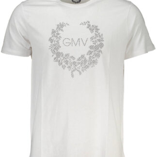 GIAN MARCO VENTURI MEN'S SHORT SLEEVE T-SHIRT WHITE