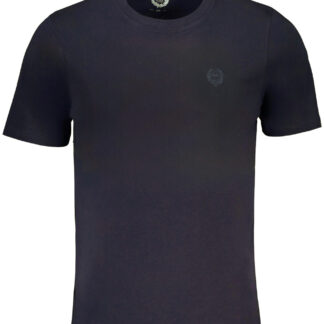 GIAN MARCO VENTURI MEN'S SHORT SLEEVED T-SHIRT BLUE