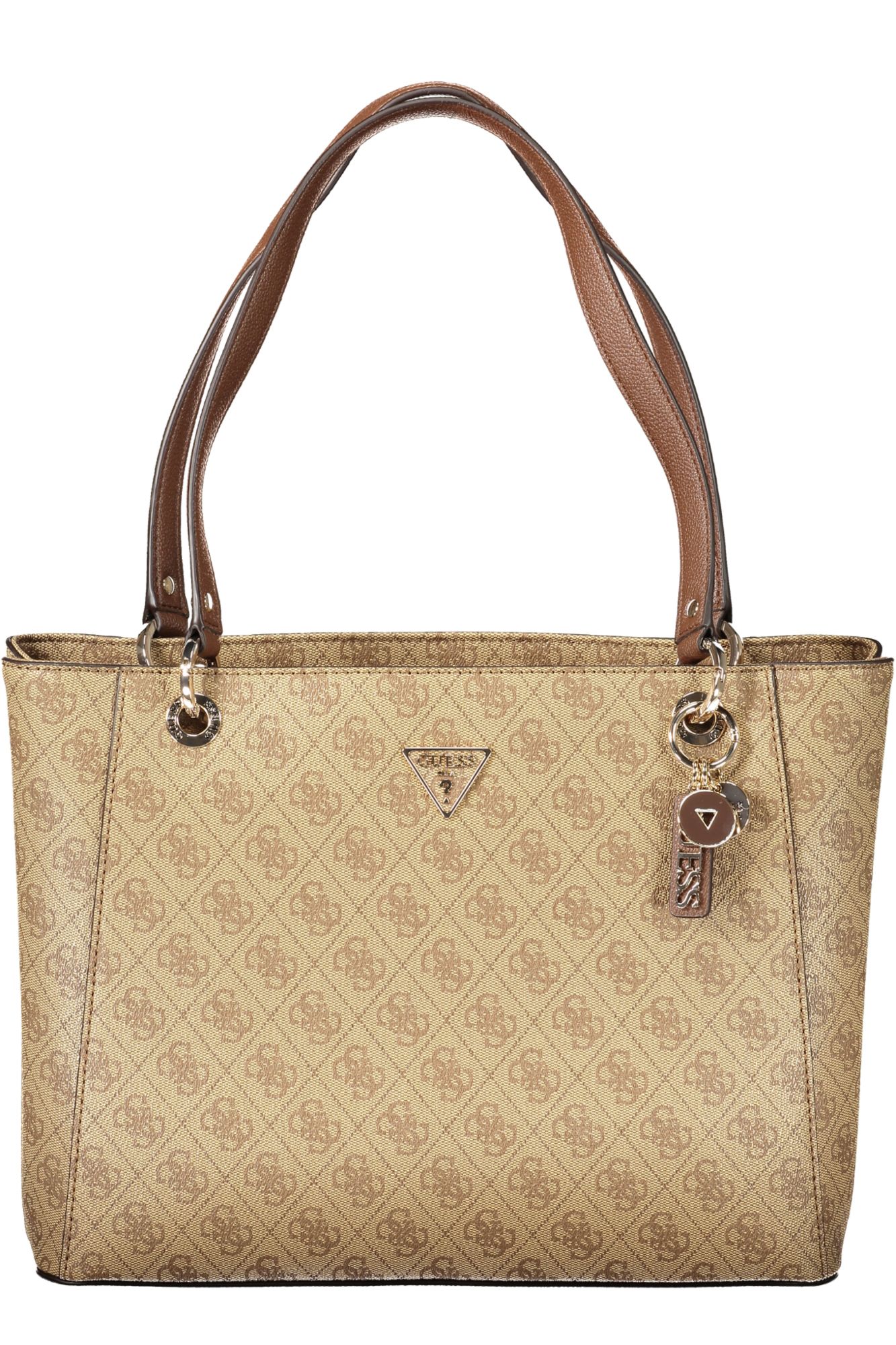 GUESS JEANS WOMEN'S BEIGE BAG