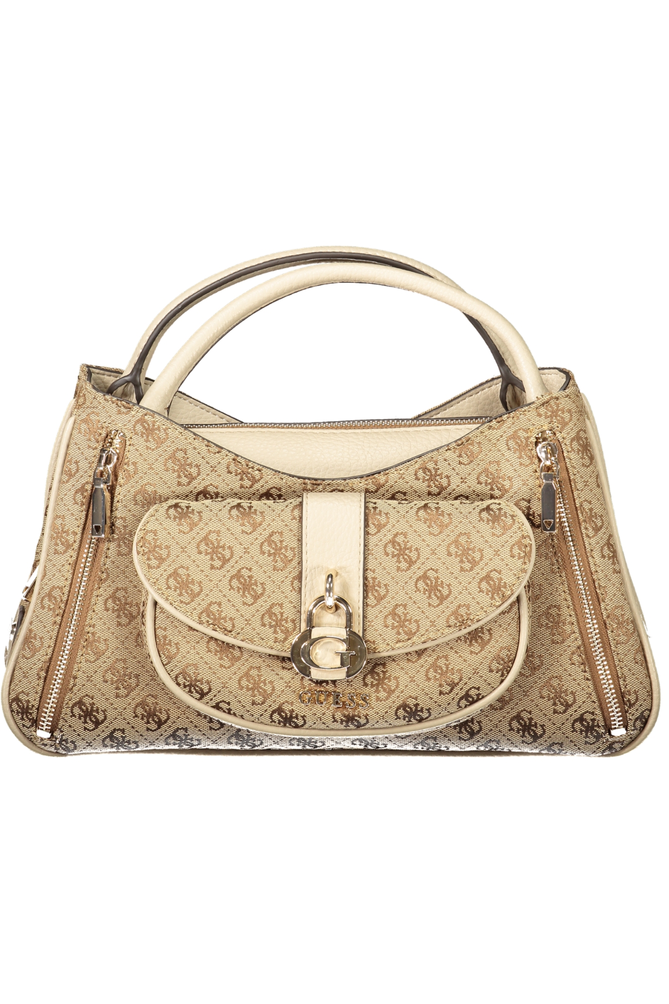 GUESS JEANS WOMEN'S BEIGE BAG