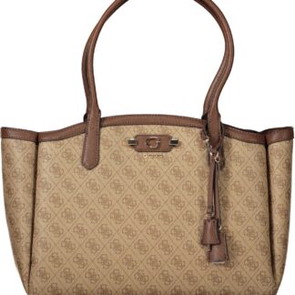 GUESS JEANS WOMEN'S BEIGE BAG