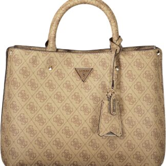 GUESS JEANS WOMEN'S BEIGE BAG