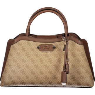GUESS JEANS WOMEN'S BEIGE BAG