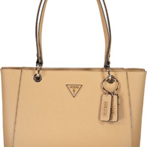 GUESS JEANS WOMEN'S BEIGE BAG