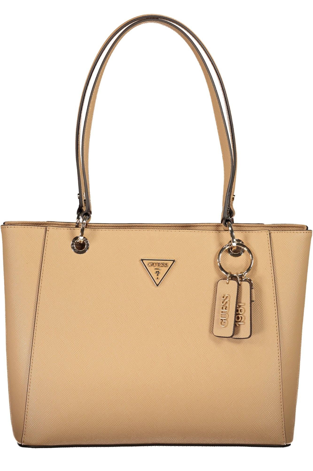 GUESS JEANS WOMEN'S BEIGE BAG