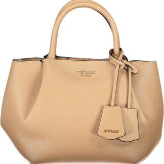GUESS JEANS WOMEN'S BEIGE BAG