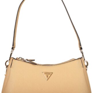 GUESS JEANS WOMEN'S BEIGE BAG