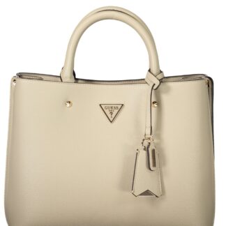 GUESS JEANS WOMEN'S BEIGE BAG