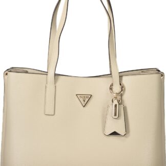 GUESS JEANS WOMEN'S BEIGE BAG