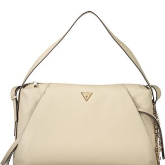 GUESS JEANS WOMEN'S BEIGE BAG