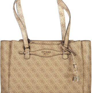 GUESS JEANS WOMEN'S BEIGE BAG