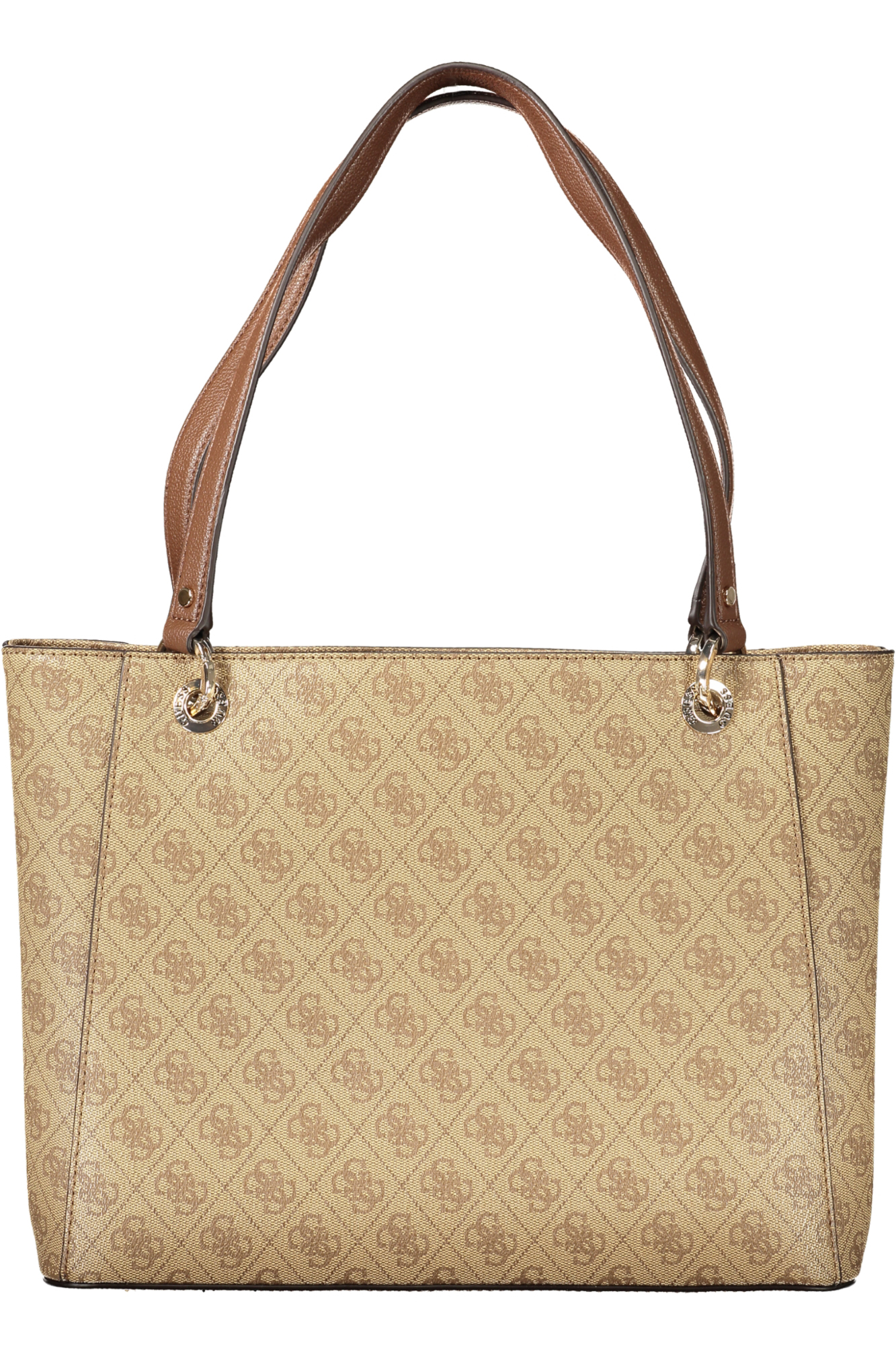 GUESS JEANS WOMEN'S BEIGE BAG - Afbeelding 2