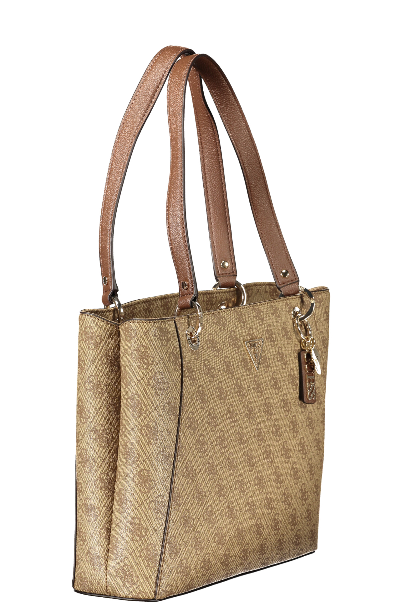 GUESS JEANS WOMEN'S BEIGE BAG - Afbeelding 3