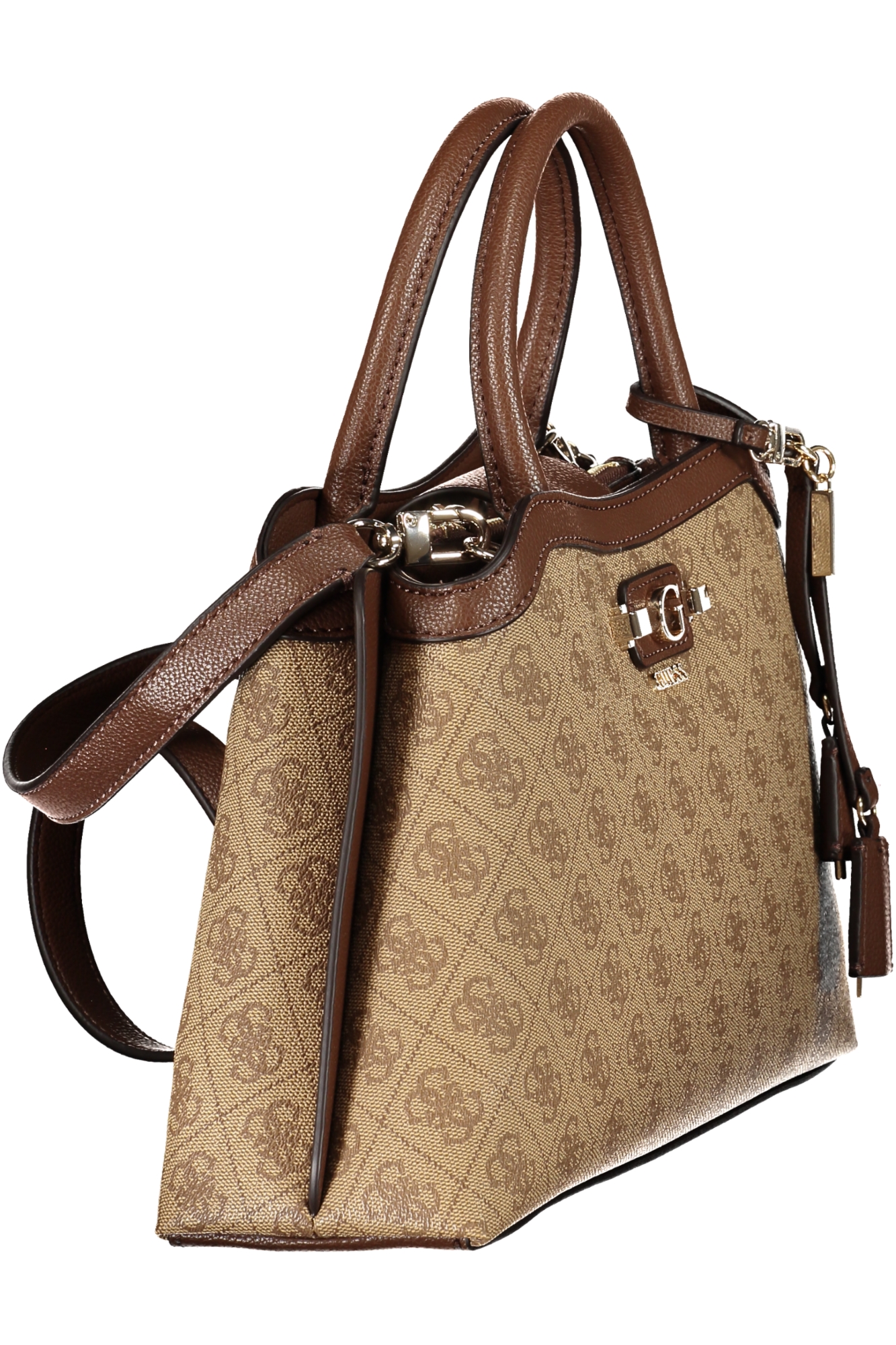 GUESS JEANS WOMEN'S BEIGE BAG - Afbeelding 3