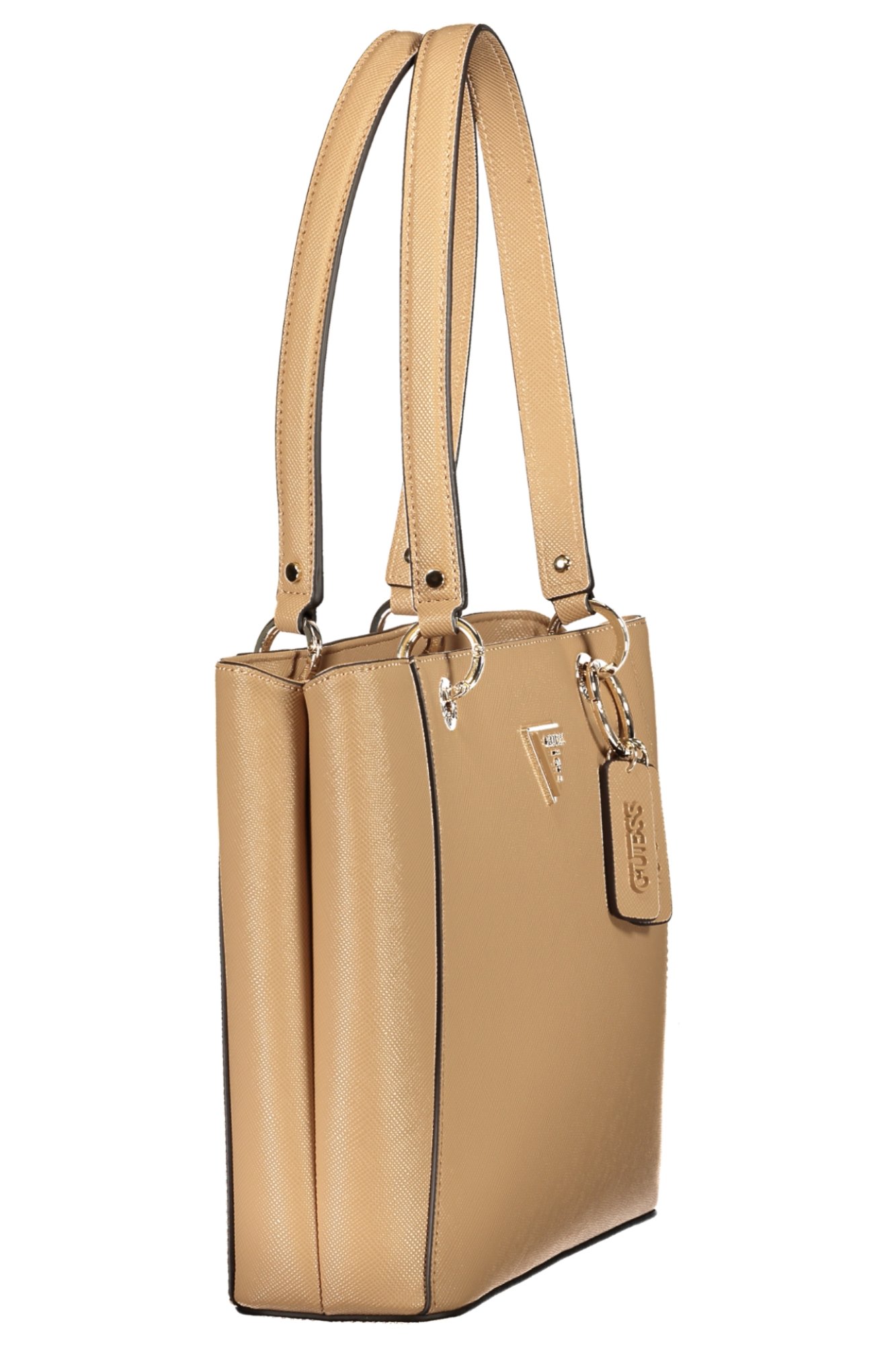 GUESS JEANS WOMEN'S BEIGE BAG - Afbeelding 3
