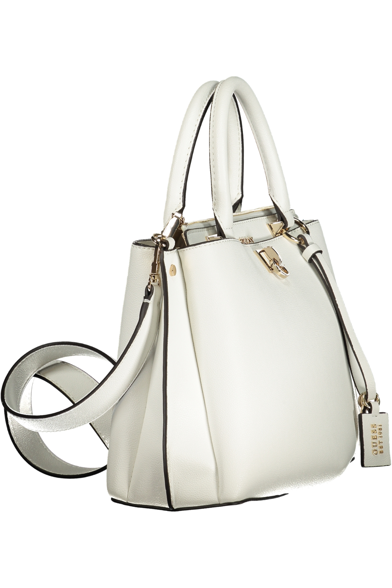 GUESS JEANS WOMEN'S WHITE BAG - Afbeelding 3